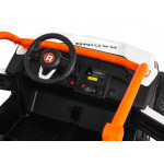 Elektrická Bugina - Racing Road 2000 - biela